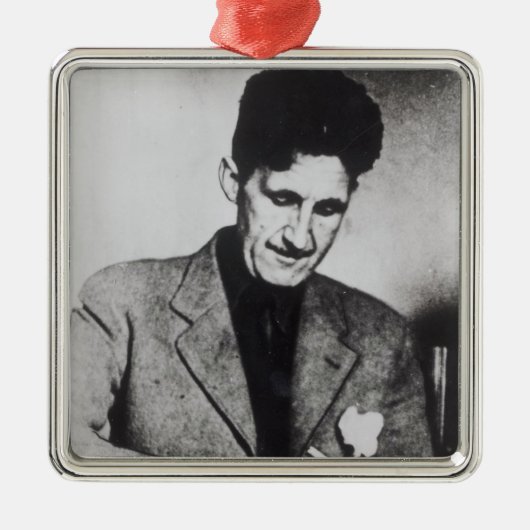 George Orwell Ornament Aus Metall (Vorne)