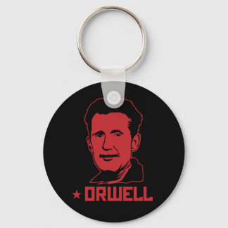 George Orwell Portrait Schlüsselanhänger