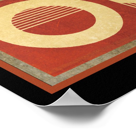 George Orwell Poster (Ecke)