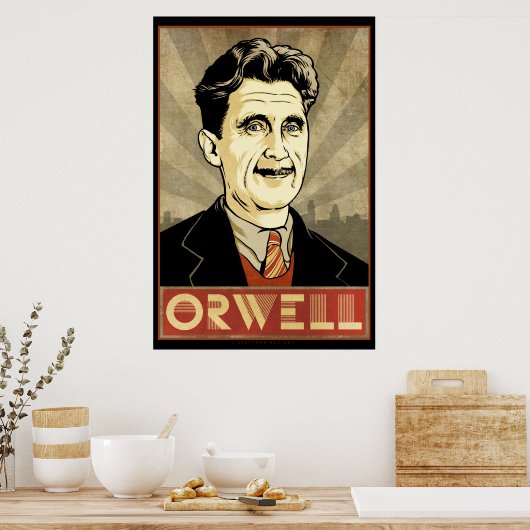 George Orwell Poster (Küche)