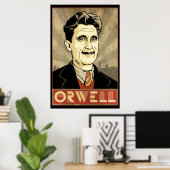 George Orwell Poster (Heimbüro)