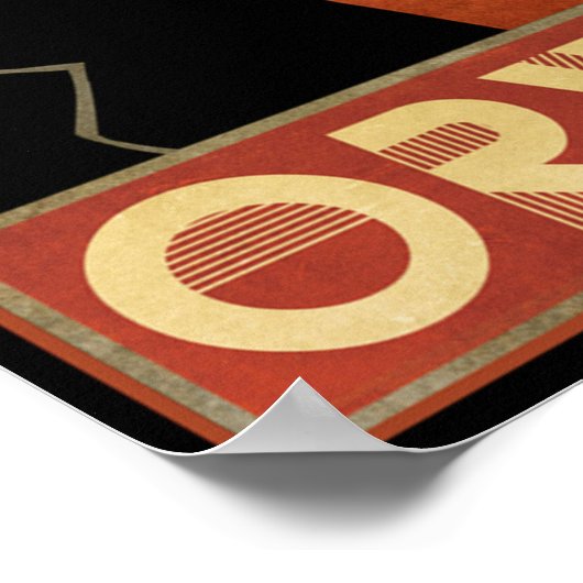 George Orwell Poster (Ecke)