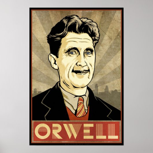 George Orwell Poster (Vorne)