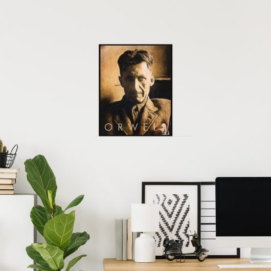 George Orwell Poster (Heimbüro)