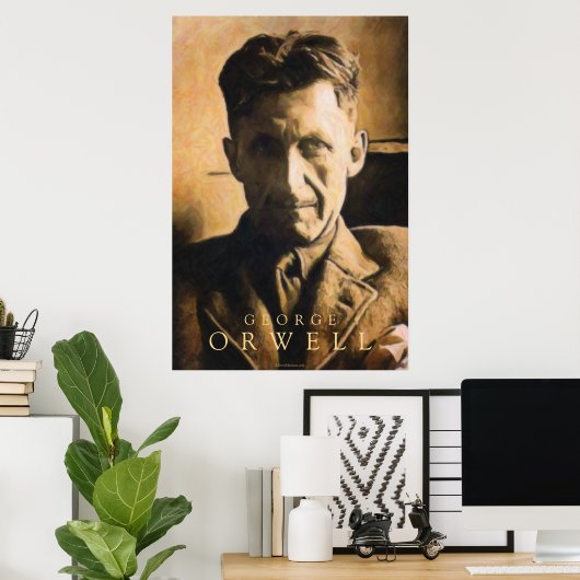 George Orwell Poster (Heimbüro)