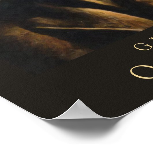 George Orwell Poster (Ecke)