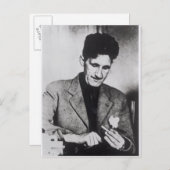 George Orwell Postkarte (Vorne/Hinten)