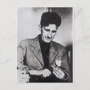 George Orwell Postkarte