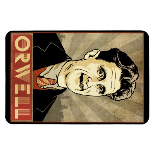 George Orwell Premium Magnet (Horizontal)
