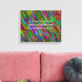 George Orwell Revolutionsgesetz Zitat Canvas Print Leinwanddruck (Insitu (Wohnzimmer))