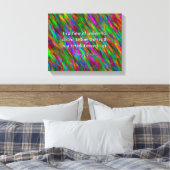 George Orwell Revolutionsgesetz Zitat Canvas Print Leinwanddruck (Insitu (Schlafzimmer))