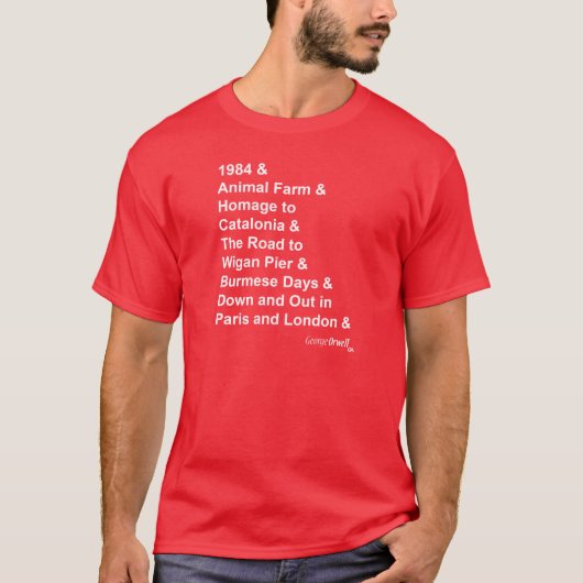 George Orwell T-Shirt (Vorderseite)