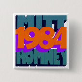 George Orwells 1984 Button (Vorderseite)