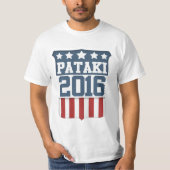 George Pataki 2016 Schild T-Shirt (Vorderseite)