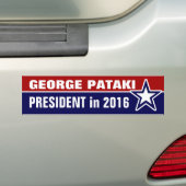 George Pataki im Jahr 2016 Autoaufkleber (Auf Auto)