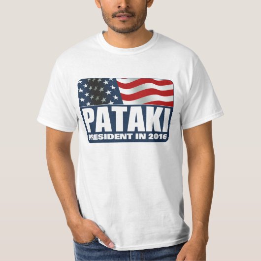 George Pataki Präsident im Jahre 2016 T-Shirt (Vorderseite)