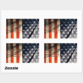 George Patton Inspiration Zitat "Mein Weg" Rechteckiger Aufkleber (Blatt)