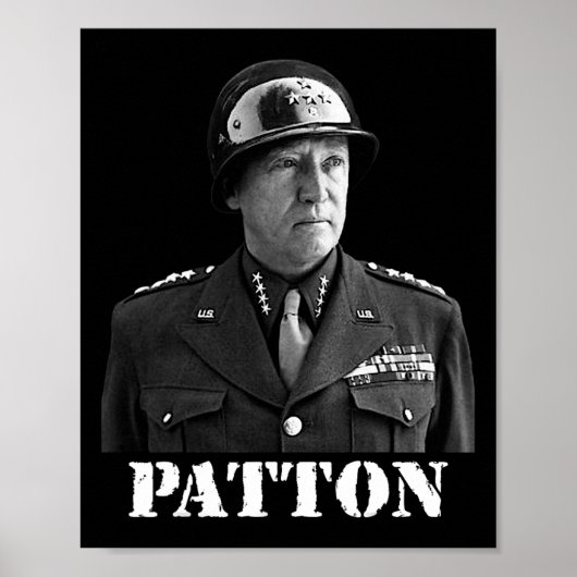 George Patton Zweiter Weltkrieg Siegessammlerin In Poster (Vorne)
