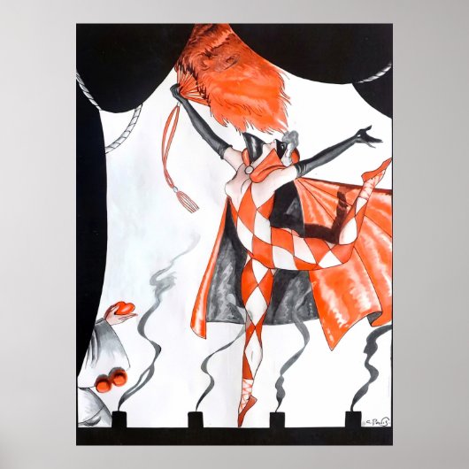 George Pavis - L'Eternelle Pantomime, 1923 Poster (Vorne)