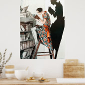 George Pavis: Ninette hat die é gekündigt Poster (Küche)