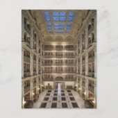George Peabody Library Postcard Postkarte (Vorderseite)