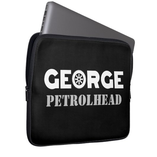 George Petrolhead Laptopschutzhülle (Vorne Rechts)