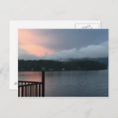 George Postcard Lake Postkarte (Vorne/Hinten)