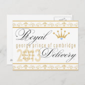 George Prince von Cambridge Souvenir Post Card Postkarte (Vorne/Hinten)