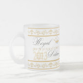 George-Prinz der königlichen Baby-Tasse Cambridges Mattglastasse (Links)