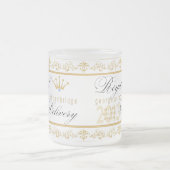 George-Prinz der königlichen Baby-Tasse Cambridges Mattglastasse (Mittel)