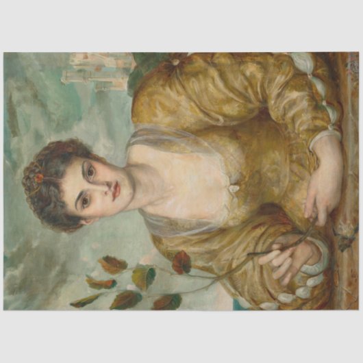 George R. Chapman The Golden Hexe Pre-Raphaelite Seidenpapier (Vorderseite)