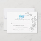 George Response Card Einladung (Vorderseite)