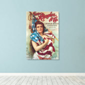 George Ringler & CO. Bierposter Leinwanddruck (Insitu (Holzboden))