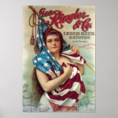 George Ringler & CO. Bierposter Poster (Vorne)