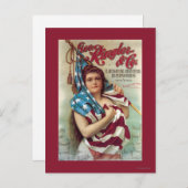 George Ringler & CO. Bierposter Postkarte (Vorne/Hinten)