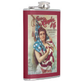 George Ringler u. Co.-Bier-Plakat Flachmann (Rechts)