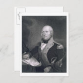 George Rogers Clark (1752-1818), graviert durch Th Postkarte (Vorne/Hinten)