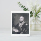 George Rogers Clark (1752-1818), graviert durch Th Postkarte (Stehend Vorderseite)