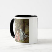 George Rogers mit seiner Ehefrau, Margaret und Tasse (Vorderseite Links)