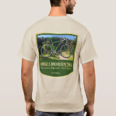 George S Mickelson Trail (Fahrrad2) T-Shirt (Rückseite)