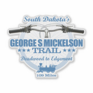 George S Mickelson Trail (H2) Aufkleber