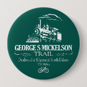George S Mickelson Trail (RT) Button (Vorderseite)