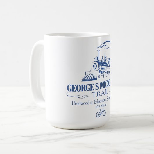 George S Mickelson Trail (RT) Kaffeetasse (Vorderseite Links)
