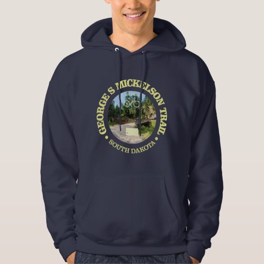 George S Mickelson Trail, South Dakota. Hoodie (Vorderseite)