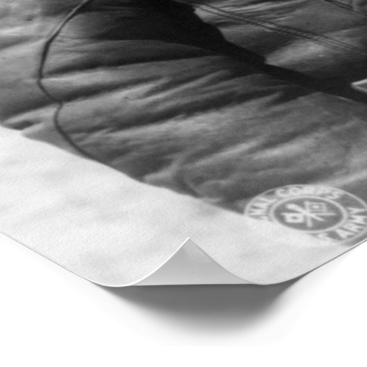 George S. Patton Poster (Ecke)