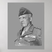 George S. Patton Poster (Vorne)