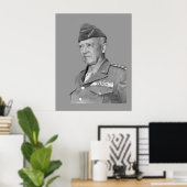 George S. Patton Poster (Heimbüro)