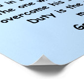 george s patton quote poster (Ecke)