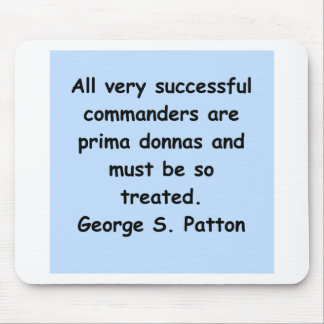 George s patton Zitat Mousepad
