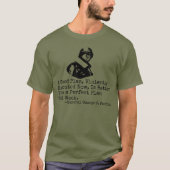George S. Patton Zitat WW2 General Patton T-Shirt (Vorderseite)